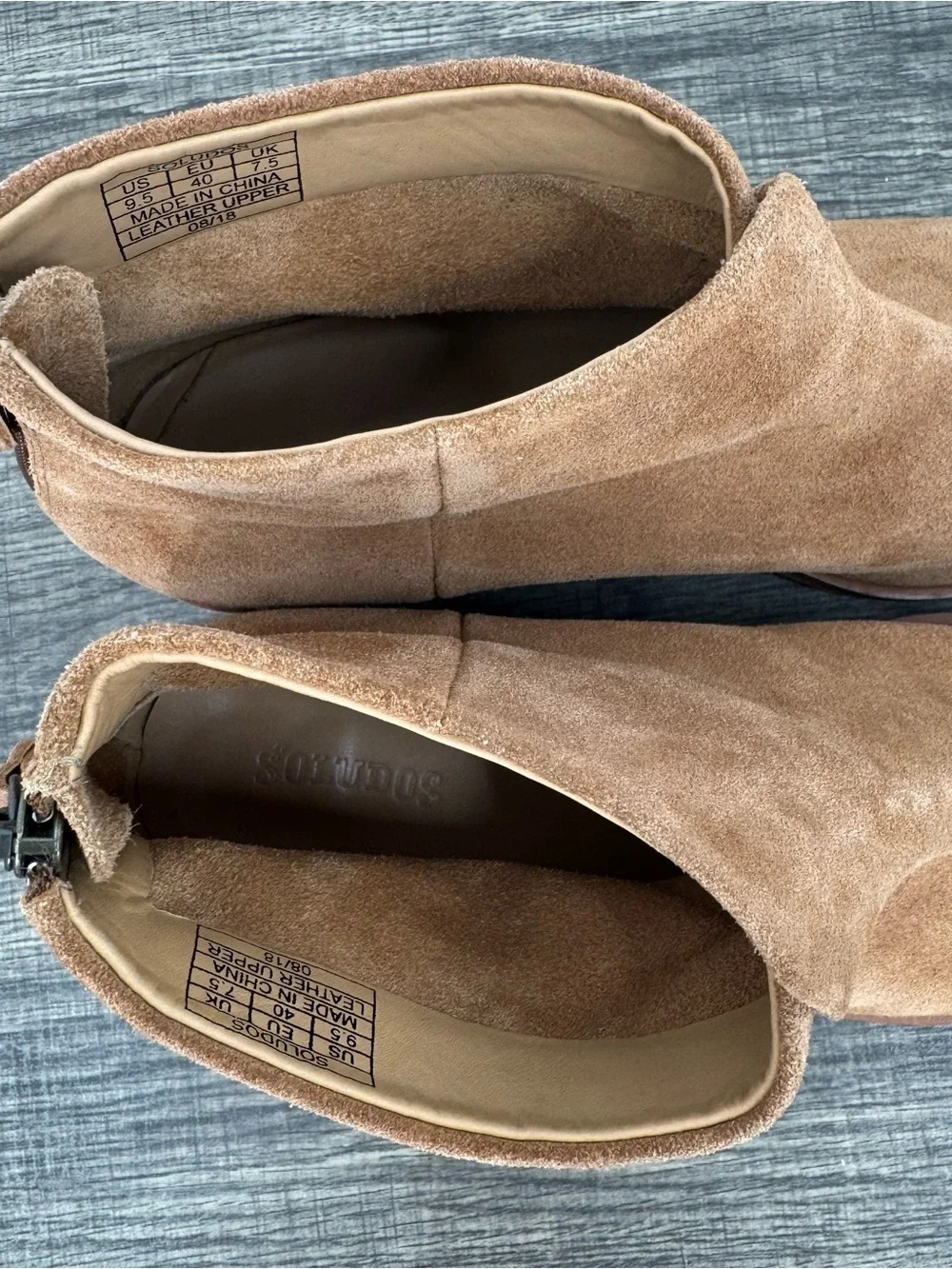 Soludos venetian suede